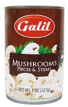 Galil Mushrooms Pieces & Stems 8 oz