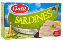 Galil Sardines Boneless Olive Oil 4.4 oz