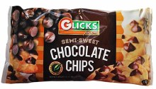 Glicks Chocolate Chips 9 oz