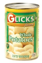 Glicks Whole Potatoes 15 oz