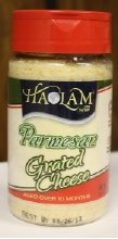 Grated Parmesan  --haolam 8 oz