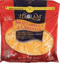 Haolam Shred Mozz. Chedd 2 lb