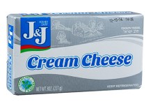 J & J Cream Cheese Bar 8 oz