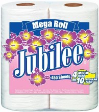 Jubilee Bath Tissues Mega Rolls
