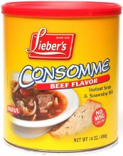 Liebers Consomme Beef 14 oz no msg