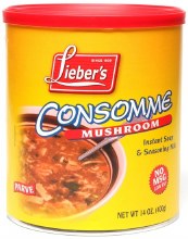 Liebers Consomme Mshroom 14 oz no msg