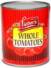 Liebers Whole Tomatoes 28 oz