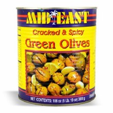 M.E. Spicy Green Olive 106 oz