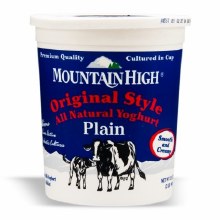 Mountain High Yogurt Plain 32 oz