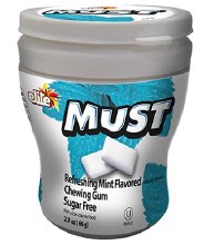 Must Gum Pepperrmint Tub 66 g