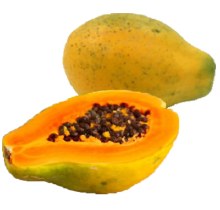 Papaya Hawaian -- Each