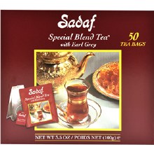 Sadaf Tea Earl Grey 50 cts