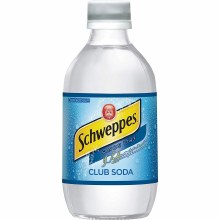 Schweppes Club Soda 10 oz