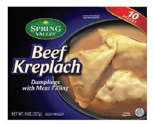 Spring Valley Beef Kreplach 8 oz