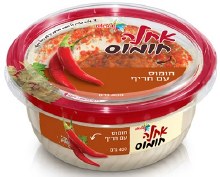 Strauss Hummus Hot Spicy 400 g