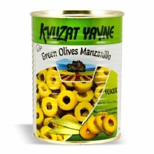 Yavne Green Manzanillo Sliced 19 oz