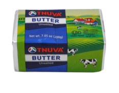 Tnuva Butter Unsalted 7.05 oz