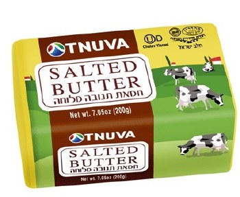 Tnuva Salted  Butter 7.05 oz