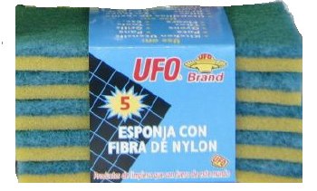 Ufo  Sponge Scrubbers 5 pack