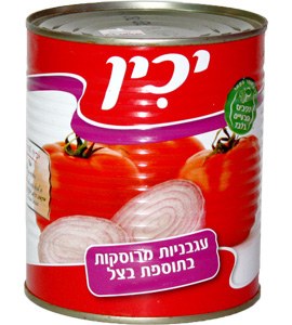 Yakhin Crushed Tomatoes 800 g   with Onions