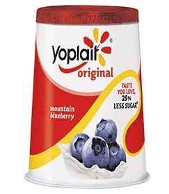 Yoplait Orig Blueberry 6 Oz