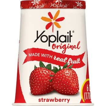 Yoplait Orig Strwbry 6 oz