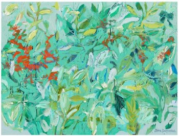 Claire Desjardins, The Crocosmia are in Bloom