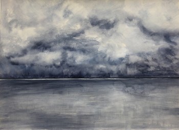Rebecca Last, Fogo Island, Studies in Blue 3