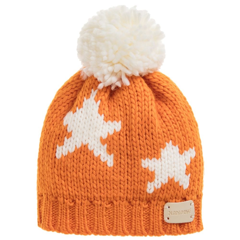 large bobble hat