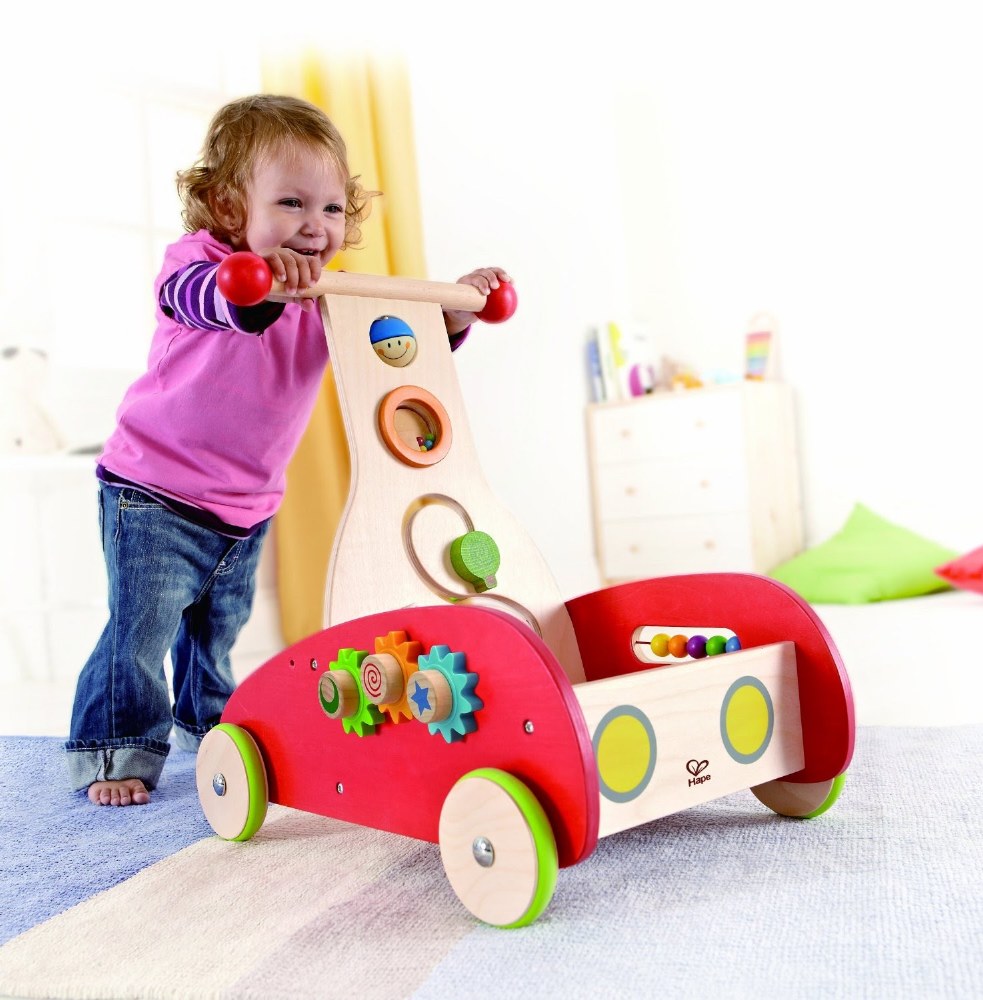 modern baby push walker