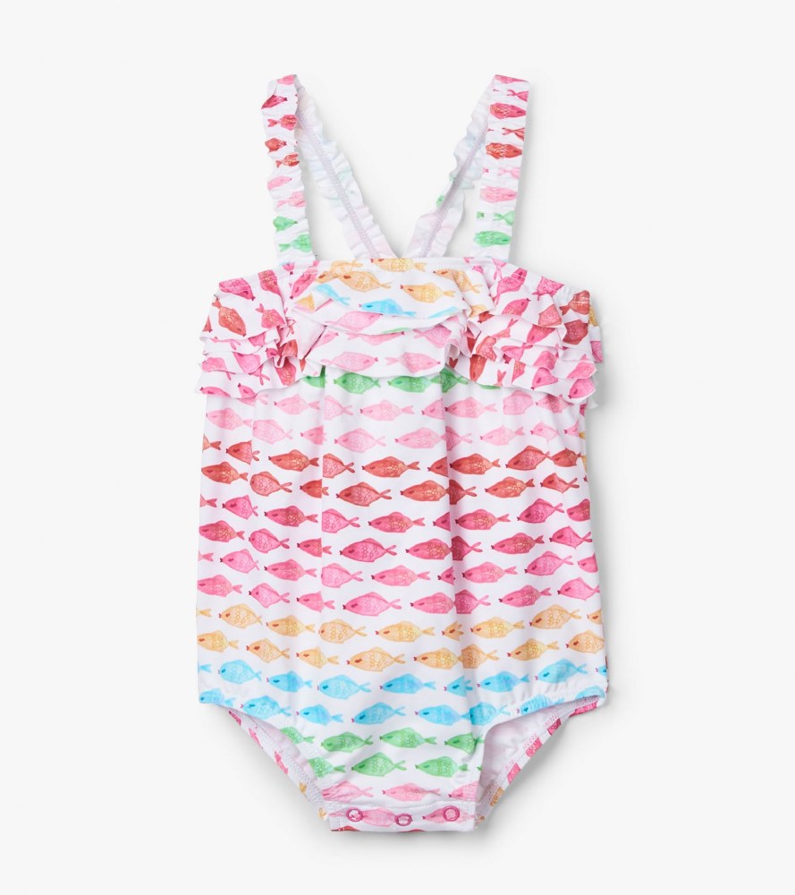 baby ruffle swimsuit