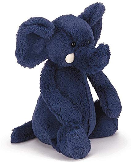 blue elephant soft toy