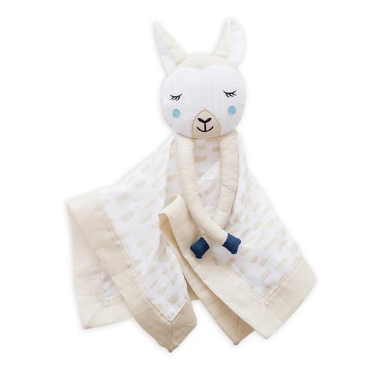 lulujo muslin security blanket