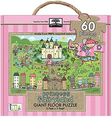 Melissa Doug Giant Floor Puzzle Princess Fairyland Modern