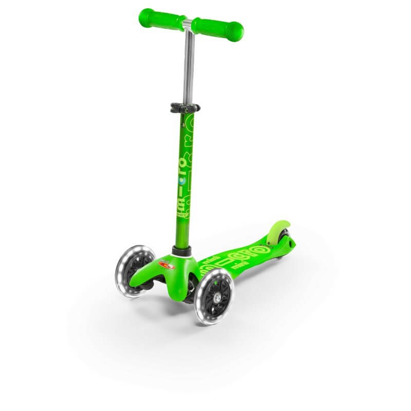 Micro Kickboard Mini Deluxe LED Modern Natural Baby