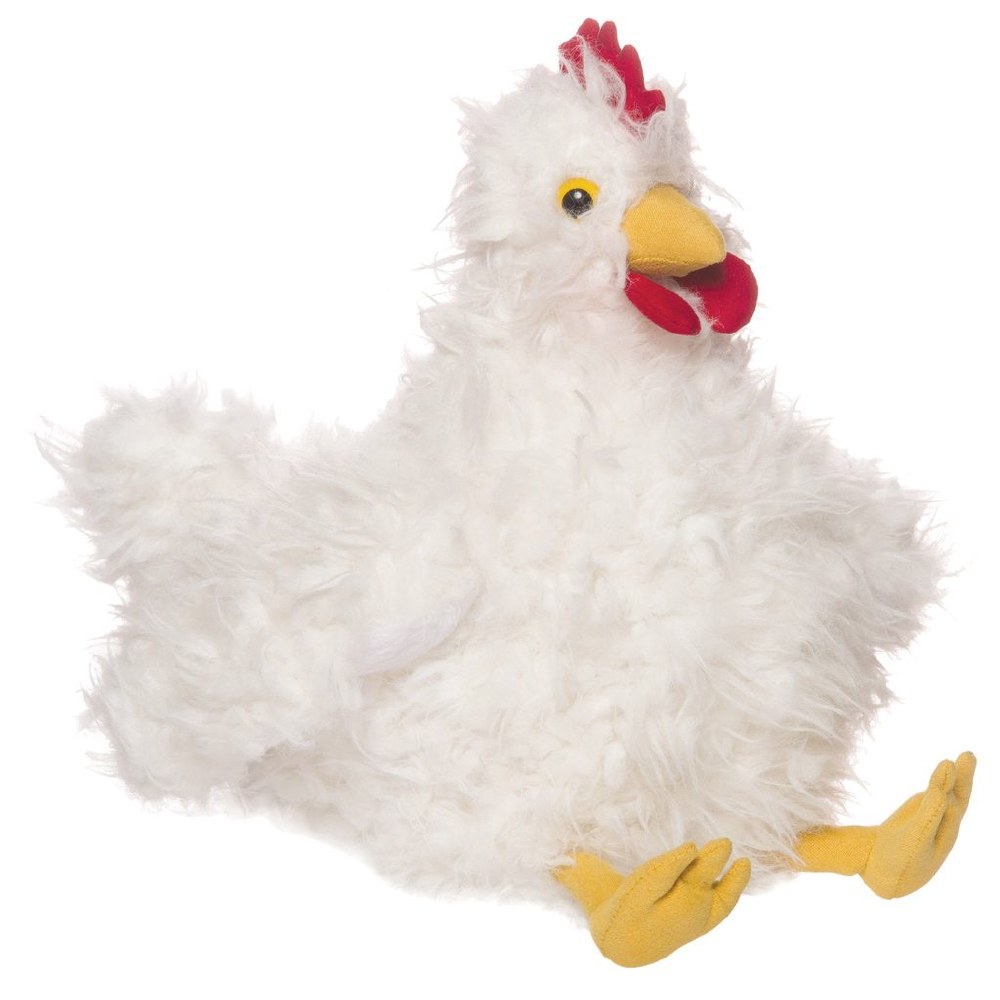 fluffy chicken toy