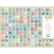 Alphabet Puffy Stickers