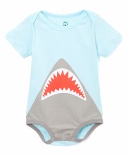 Doodle Pants Shark Bodysuit