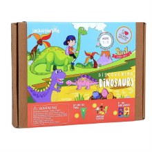 3 in 1 Craft Box- Discovering Dinosaurs