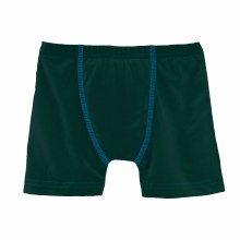 First Day of School Boxer Briefs Pine with Cerulean Blue