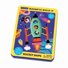 Mudpuppy Magnetic Build It: Rocket Ships