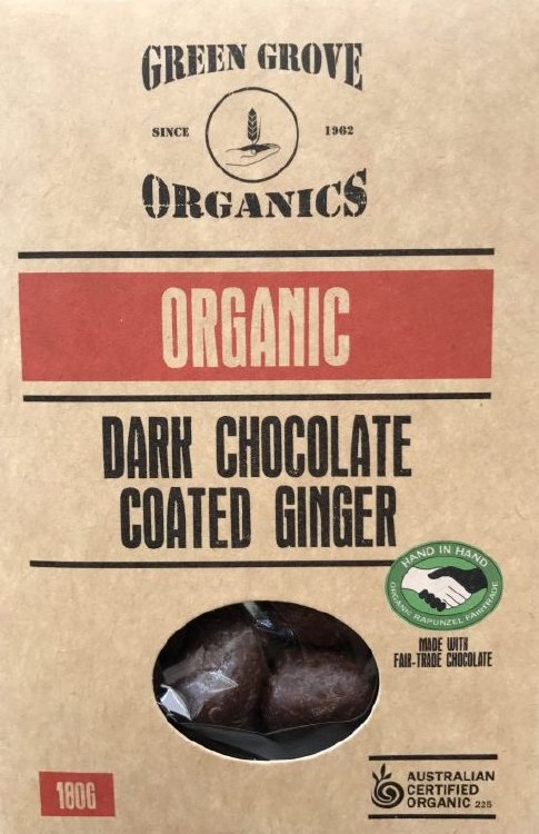 Dark Chocolate Ginger 180gm