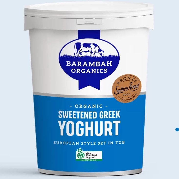Yoghurt Greek Sweetened Large 1kg