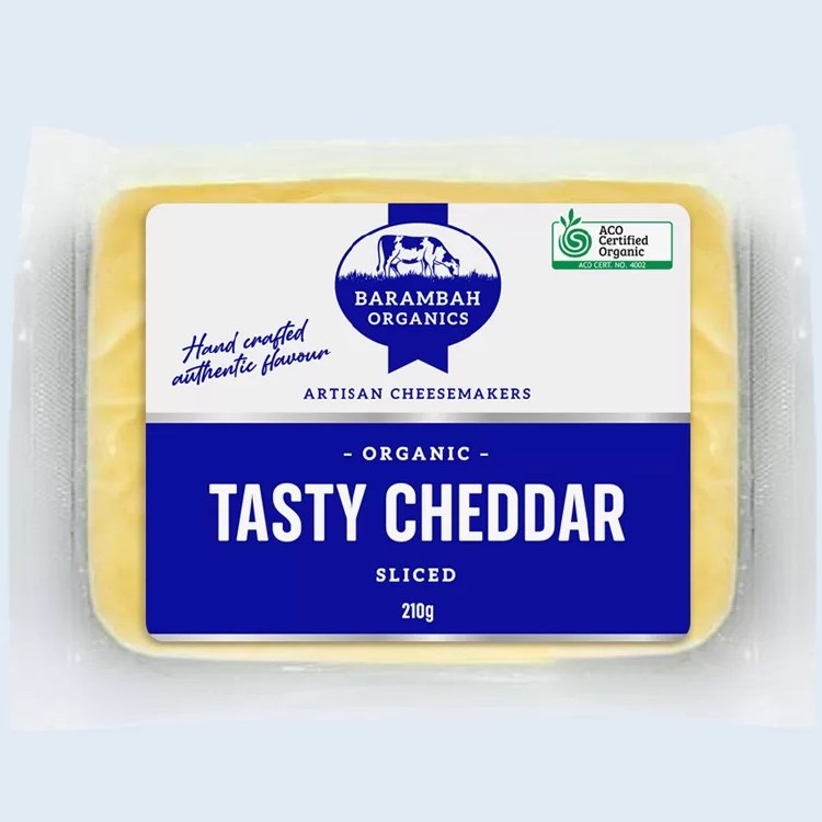 Cheese Tasty Cheddar Sliced 210gm