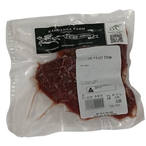 Beef Eye Fillet Steak 250gm