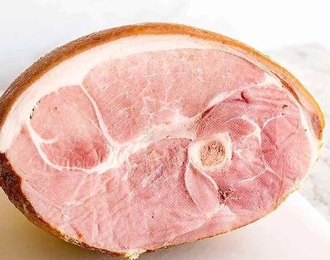 Ham - Bone-in (half) NON-GLAZED 5kg Free-Range Christmas Meat