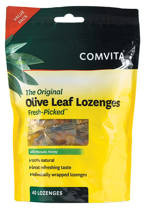 Olive Leaf Extract With Manuka Honey 40 Lozenges