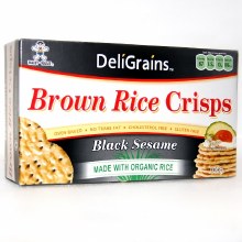 Rice Crisp Black Sesame 100G