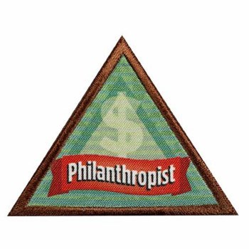 Brownie Philanthropist Badge