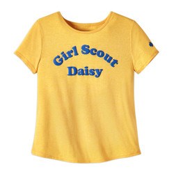 Daisy Curve Hem T-Shirt MD